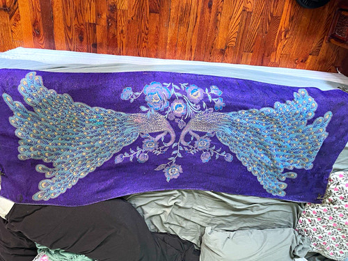 Double sided peacock