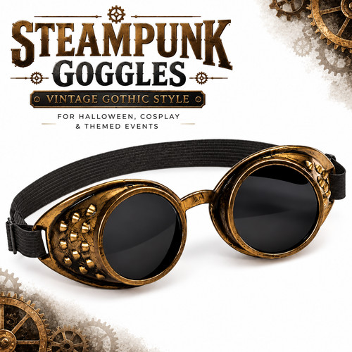 Steampunk goggles vintage - steampunk,