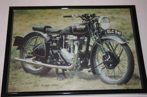 1937 rudge ulster motorcycle - ulster,