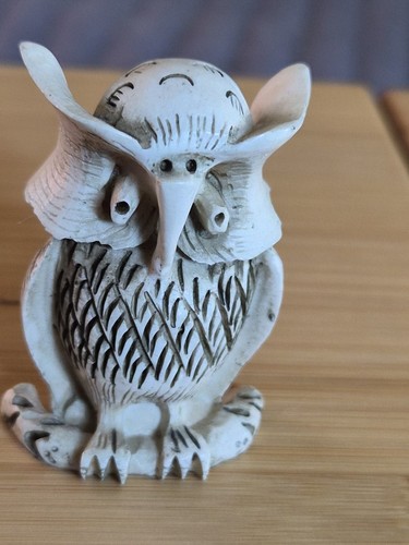 Netsuke antique owl - antique,