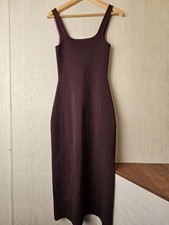Cos Womens Burgundy Dress