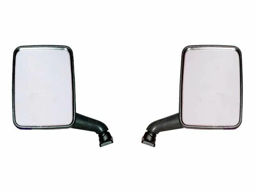 Pair convex door mirrors - a,