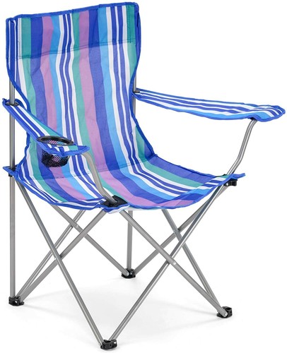 Folding camping deck chair - deck,