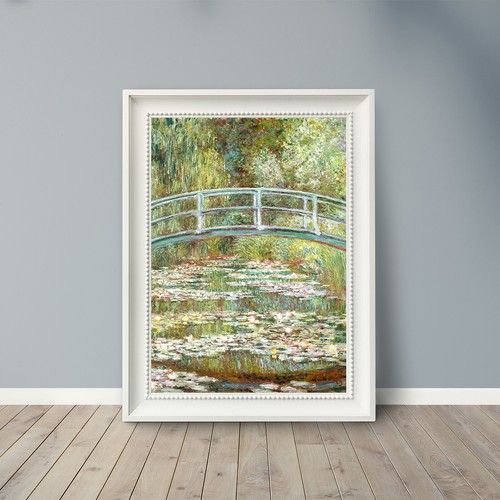 Monet bridge over - -,