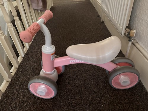 Toddlers pink light bike - pink,