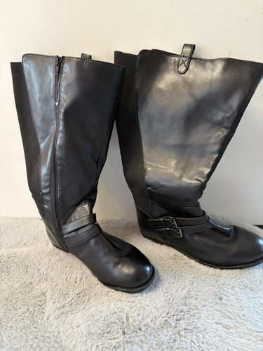 Williams black knee high - black,