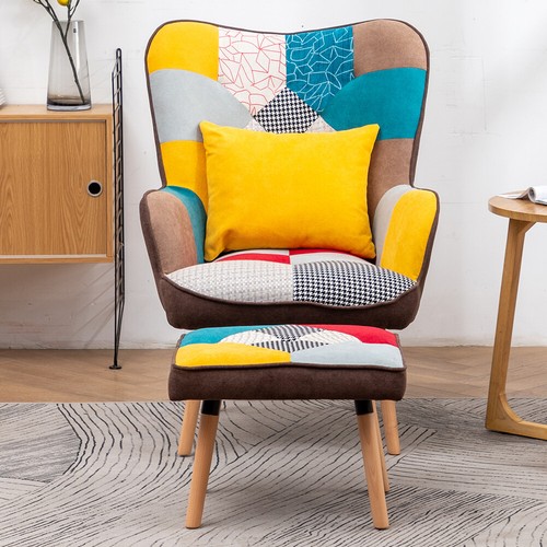 Accent chair wing - high, back