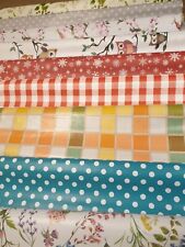 PVC CLEARANCE NQP TABLECLOTHS ROLL ENDS MISPRINT CHEAP VINYL WIPE ABLE