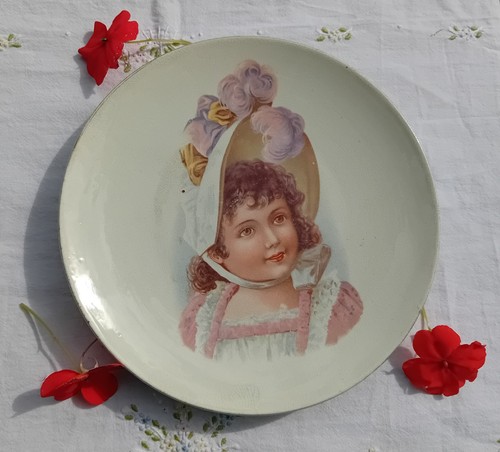 Antique decorative plate - antique,