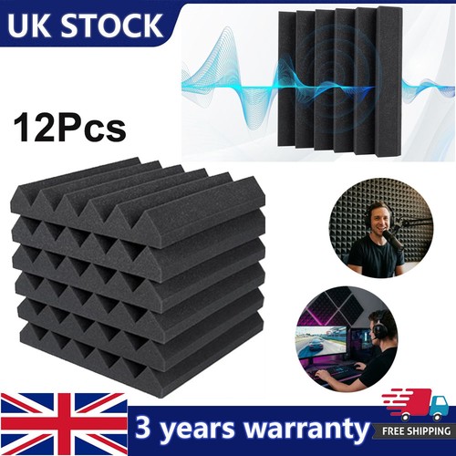 12x acoustic wall panel studio - acoustic,