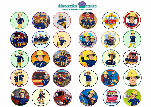 Fireman sam edible rice - fireman,
