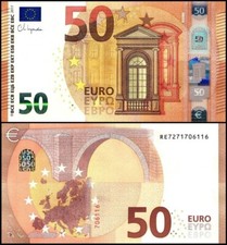 Euro - 50 Euro banknote, 2017