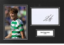 Odin Thiago Holm Signed 12x8 Photo Display Celtic Memorabilia Autograph COA