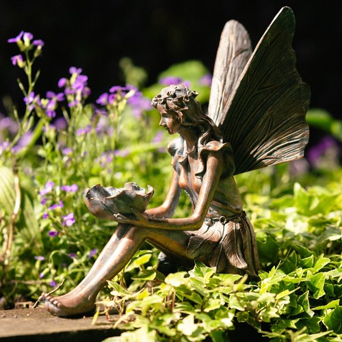 2pc fairy garden ornaments - garden,