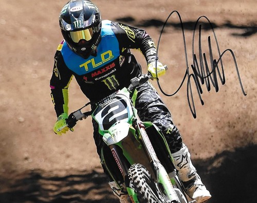 Jeremy mcgrath signed 8x10 - jeremy,