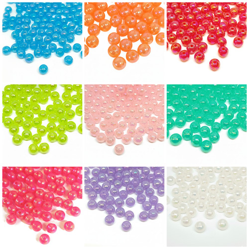 100pcs 8mm coloured - 100pcs,