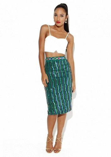 Virgos lounge sequin midi - virgos,