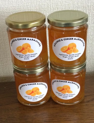Orange and ginger - , marmalade