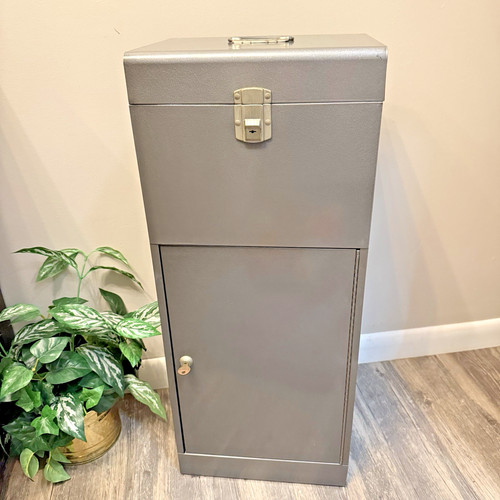 Tall grey metal filling - tall,