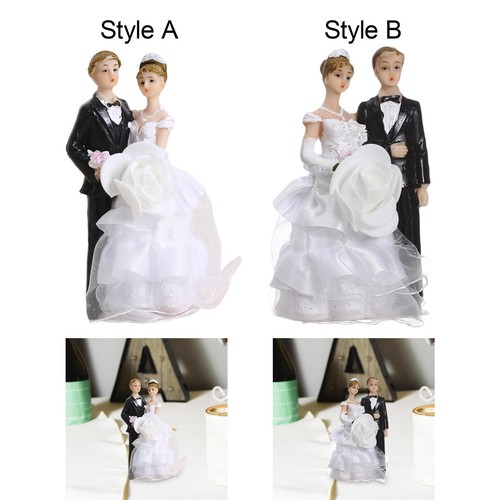 Wedding cake toppers bride and - cake,