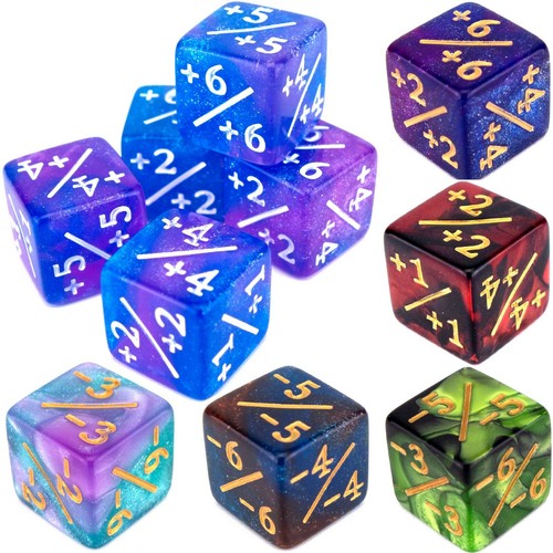 Token dice plus minus 16mm - dice,