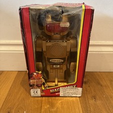 boxed magic mike 2 robot smoking robot toy vintage gold 