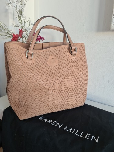 Karen millen tote tan brown - karen,