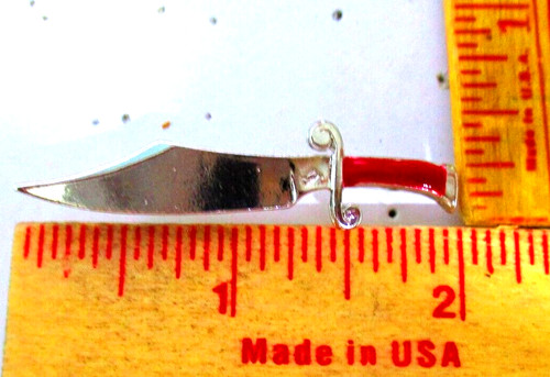 Bowie knife pin vintage - bowie,