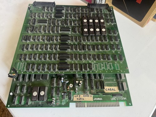 Cabal arcade pcb jamma 2 - arcade,
