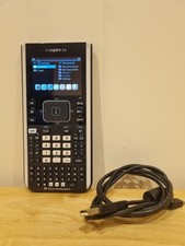 Texas Instruments TI-Nspire CX Black Graphing Scientific Calculator + Cable