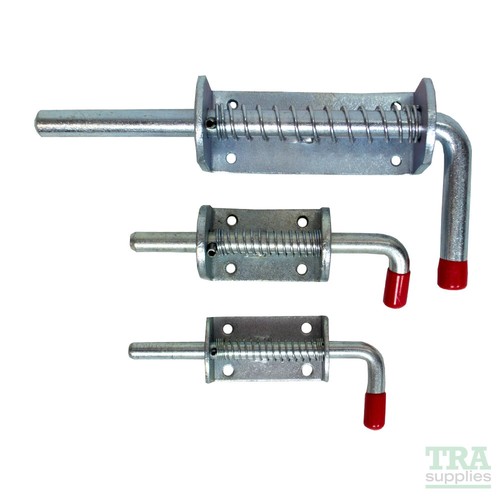 Spring loaded shoot bolt - spring, gate