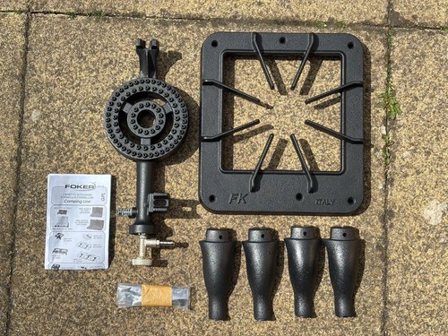 Foker gas burner cast - cast, iron