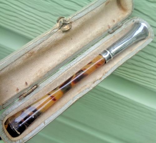 Art deco cigarette holder - art,