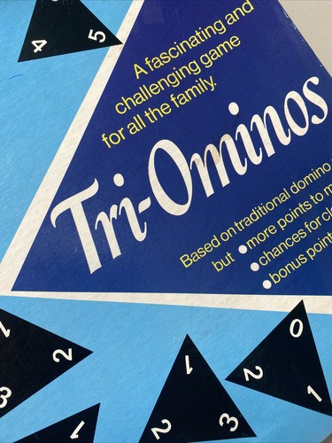 Tri ominos vintage dominoes - tri-ominos,