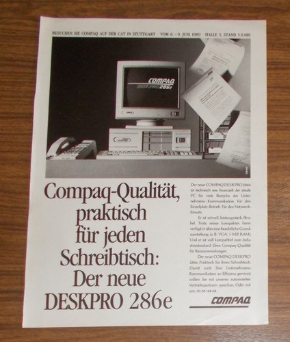 Rare advertising compaq - advertising,