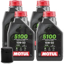 4L Motul 5100 15W50 Oil +