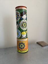 Vintage 1960s Chad Valley tinplate toy kaleidoscope 1001 Patterns Kids Toy
