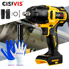 1600Nm Cordless Impact Wrench for Dewalt 20V Battery 1/2" Brushless Only Body