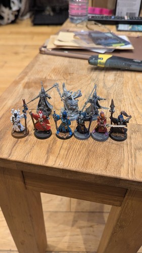 Aeldari army warlock farseers - army,