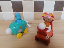 In the Night Garden Push and Go Iggle Piggle Pinky Ponk & Upsy Daisy Figures