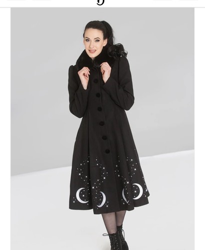 Hell bunny interstellar coat - hell,
