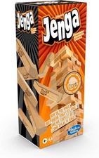 Jenga Classic Wooden Block Stacking Game for Kids & Adults | Fun Family Party