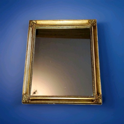 Gilded wood framed ornate wall - wood,
