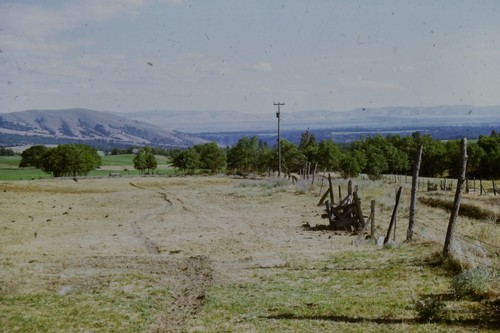 C1960 35mm slide rural farm - slide,