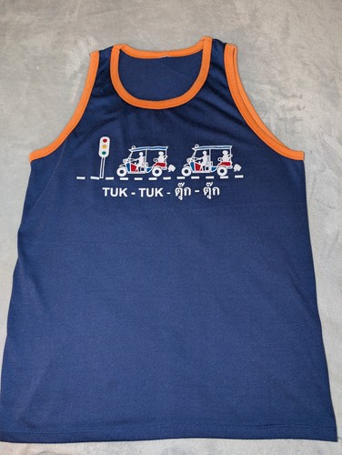 Tuk blue orange vest - blue,