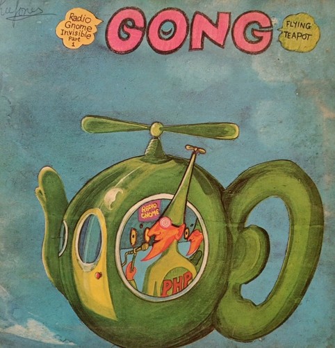 Gong flying teapot - gong-flying, (radio