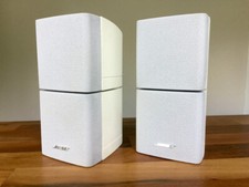 2 X BOSE WHITE DOUBLE CUBE