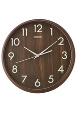 Seiko Wall Clock with Brown