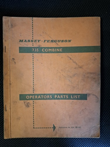 Massey ferguson 735 combine - massey,