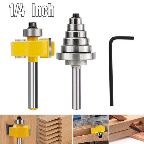 Bearing rabbeting router bit - bearing,